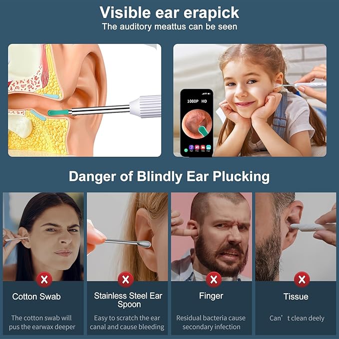 Ear Cleaner with Camera Wireless