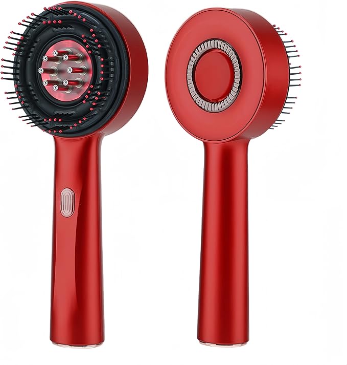 Red light comb massager + 30ml oil for hair growth