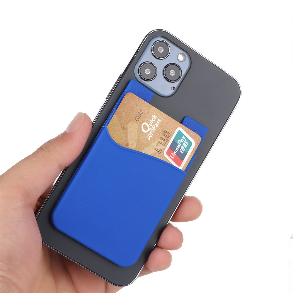 Silicone Phone Card Holder Wallet Case