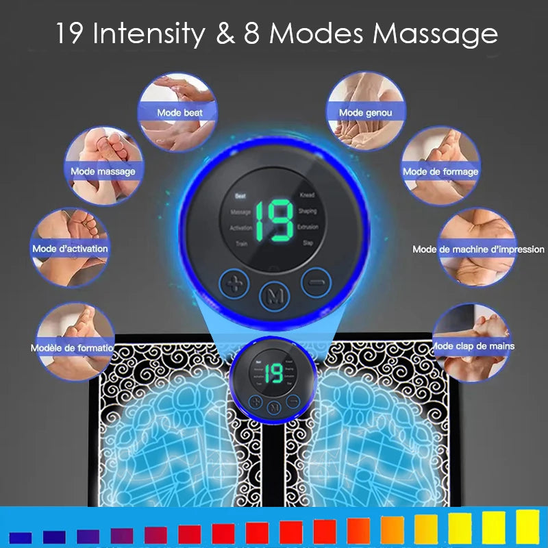 Electric Foot Massager Pad Muscle Massage Relaxation