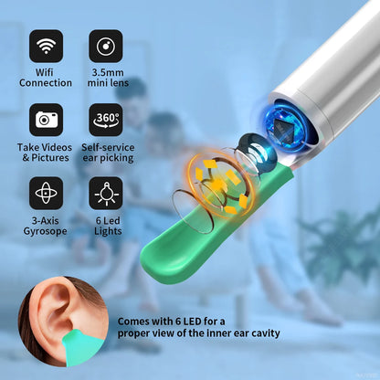 Ear Cleaner with Camera Wireless