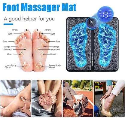 Electric Foot Massager Pad Muscle Massage Relaxation