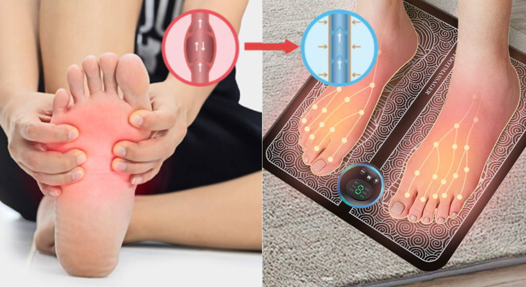 Electric Foot Massager Pad Muscle Massage Relaxation