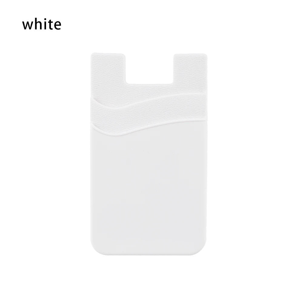 Silicone Phone Card Holder Wallet Case