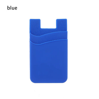 Silicone Phone Card Holder Wallet Case